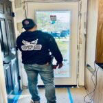 Custom cabinet installation by professional contractor