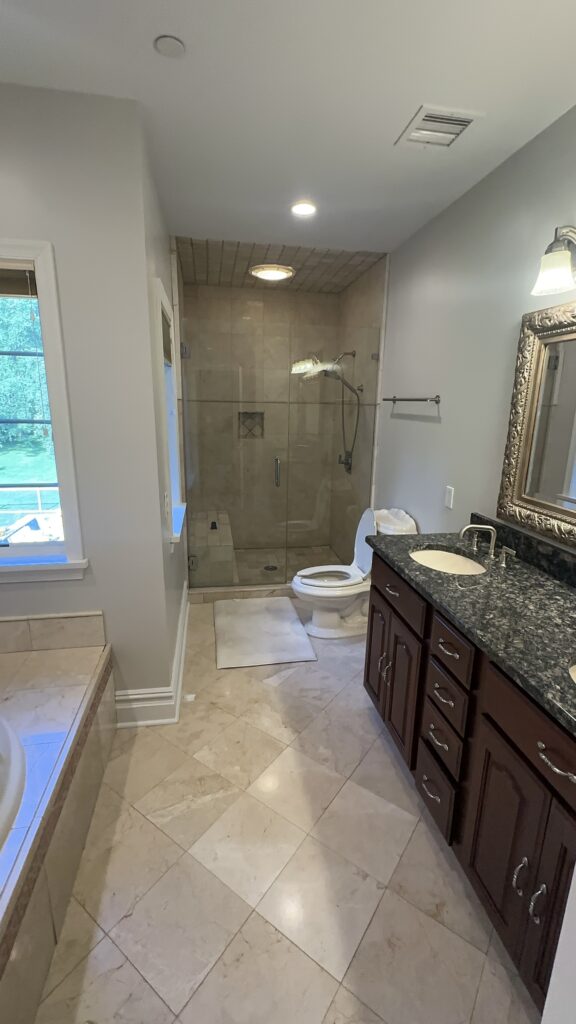 Luxury Bathroom Remodeling in Purchase NY | Custom Bathroom RenovationThis is stronger for Google than making the title purely artistic because it directly targets:Bathroom remodeling
Bathroom renovation
Purchase, NY
Custom/luxury bathroom
SEO Meta DescriptionExplore this custom bathroom renovation in Purchase, NY featuring a luxury wet room, walk-in shower, heated floors, smart toilet, custom vanity, marble-look tile and elegant gold finishes.