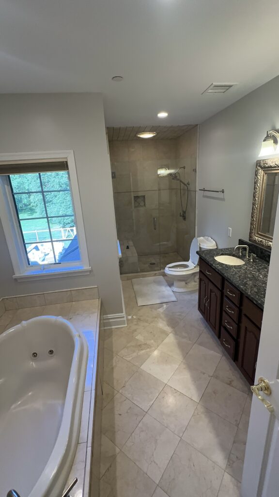 Luxury Bathroom Remodeling in Purchase NY | Custom Bathroom RenovationThis is stronger for Google than making the title purely artistic because it directly targets:Bathroom remodeling
Bathroom renovation
Purchase, NY
Custom/luxury bathroom
SEO Meta DescriptionExplore this custom bathroom renovation in Purchase, NY featuring a luxury wet room, walk-in shower, heated floors, smart toilet, custom vanity, marble-look tile and elegant gold finishes.